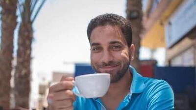Diver Ahmed Ashour disappeared off the coast of the UAE on Saturday. Photo: Ahmed Nasser / Facebook