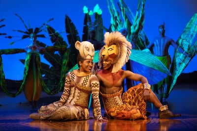 The Lion King, staged at London's Lyceum theatre.