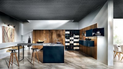 One of the kitchen styles that are available from the Dubai-based specialists Goettling Interiors. Courtesy Goettling Interiors