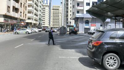 Abu Dhabi, United Arab Emirates - Old and new structures in Tourist Club Area. Khushnum Bhandari for The National