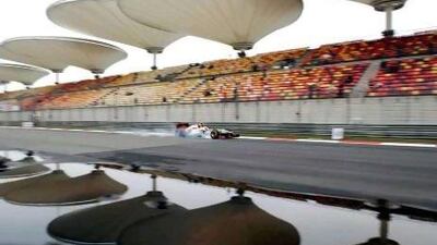 Many think Pedro de La Rosa's career has hit a full stop, much like his Hispania car is doing at the Shanghai circuit during practice. But the Spaniard says he is content.