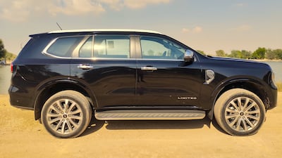 The Everest is powered by a 2.3-litre four-cylinder EcoBoost engine, mated to a 10-speed automatic transmission