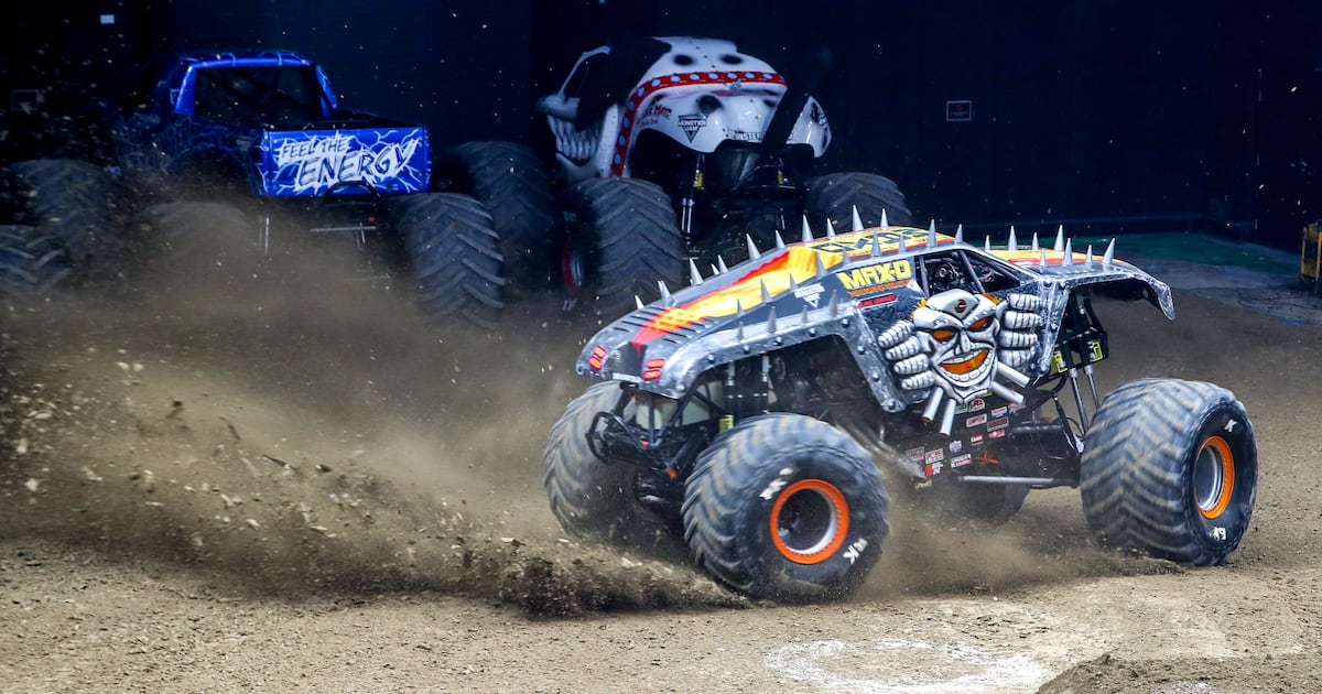 Etihad Arena transformed into truck playground ahead of Monster Jam ...