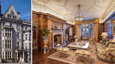 The mansion in Mayfair, with interiors digitally reimagined by design house Casa E Progetti, is for sale at £25m. Photo: Tony Murray / Casa E Progetti