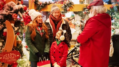 A scene from 'Falling for Christmas'. All photos: Netflix