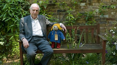 Michael Bond left school at the age of 14 but went to create the much-loved series Paddington Bear. AP Photo/Sang Tan