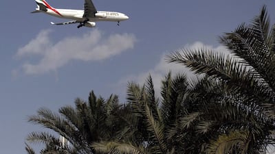 Emirates Airline uses the British satellite telecommunications company Inmarsat for connectivity, which uses OnAir as its internet service provider on-board. Jumana El Heloueh / Reuters