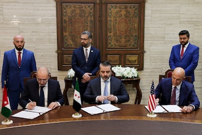Syria, Jordan and the US signed a deal on Tuesday to calm tensions in Sweida. Reuters