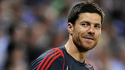 Xabi Alonso has cost Real Madrid in the region of £30 million (Dh186m).