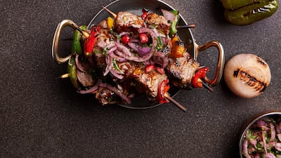 Chicken shish taouk and lamb kofta at 3in1