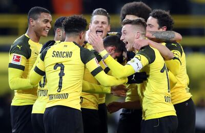 Borussia Dortmund are flying high at the top of the Bundesliga. EPA