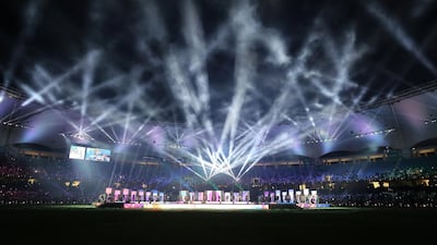 The opening ceremony of the 2019 Pakistan Super League. Chris Whiteoak / The National