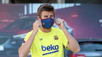 Barcelona defender Gerard Pique.