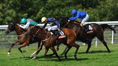 William Buick rides Winsili to victory at Goodwood. Steve Bardens / Getty Images