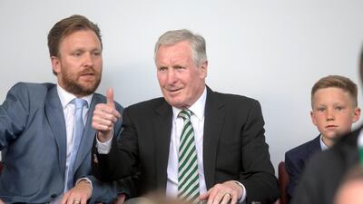 Former Celtic captain and manager Billy McNeill at the pre-season friendly between Celtic and Real Sociedad at St Mirren Park on July 10th, 2015 in Paisley, Scotland. Getty Images