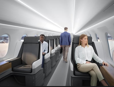 All seats on Overture will have window and aisle benefits. Courtesy: Supersonic Boom