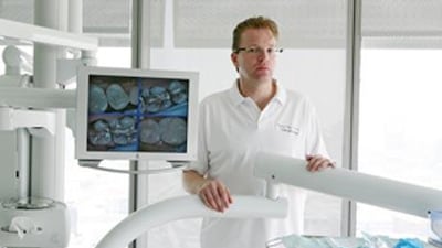 Max Riewer, 39, the founder of Dubai Sky Clinic, had difficulty starting his business when banks were resistant to issue him a loan.