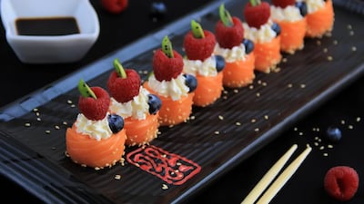 Mori Sushi is now open in Dubai. Courtesy Mori Sushi