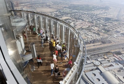 Enjoy a discounted view At the Top. Pawan Singh / The National