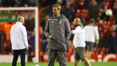 Liverpool manager Jurgen Klopp. Alex Livesey / Getty Images