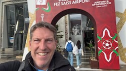 Africa Cup of Nations match between Nigeria and Mozambique in Fes, Morocco. Andy Mitten for The National