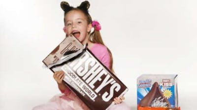 The World's Largest Hershey's Milk Chocolate Bar, at 2.26kg, is not something you want to attempt in one bite.