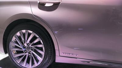 The hybrid has a claimed fuel economy of 4.1L per 100 kilometres. Reem Mohammed / The National