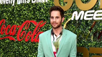 Ben Platt attends the 7th Annual Gold Meets Golden event at Virginia Robinson Gardens and Estate in Los Angeles on January 4, 2020. AFP
