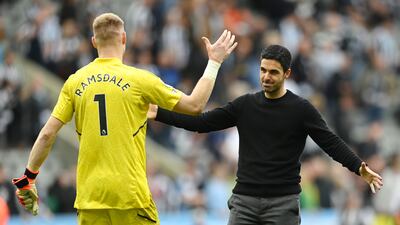 Mikel Arteta was delighted with Arsenal's win at Newcastle United, praising his players for their 'fight' and 'desire'. Getty