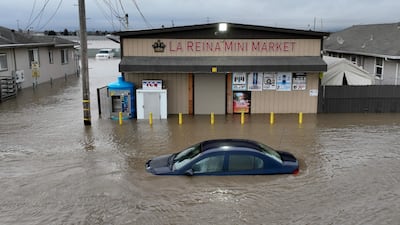 A flooded shop