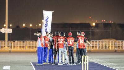 The street cricket event attracts a host of talented and dedicated performers.