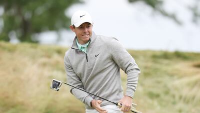 Rory McIlroy during the US Open Championship in Massachusetts. AFP