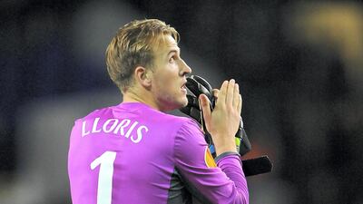 Tottenham Hotspur's Harry Kane applauds the home fans after the game against Asteras Tripoli. Getty Images