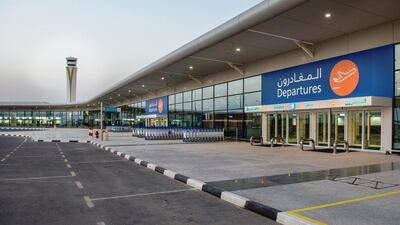 The departure area of Al Maktoum International Airport. The passenger terminal will initially be able to handle 7 million passengers a year. Courtesy Dubai Airports