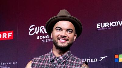 Australia’s Guy Sebastian. EPA