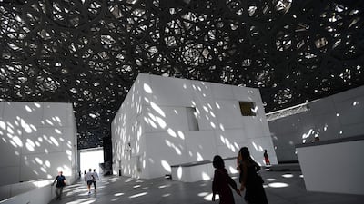 Louvre Abu Dhabi is one of the country’s major cultural assets, attracting visitors from around the worldi. AFP