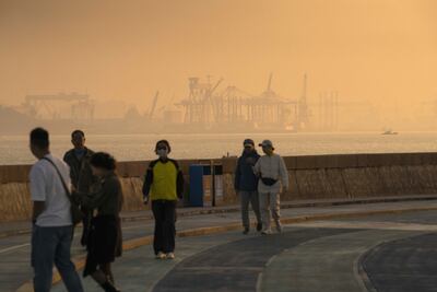 The eastern Chinese port of Qingdao. China and other leading economies, such as the US and EU, are forecast to continue a trend of sluggish growth. Bloomberg