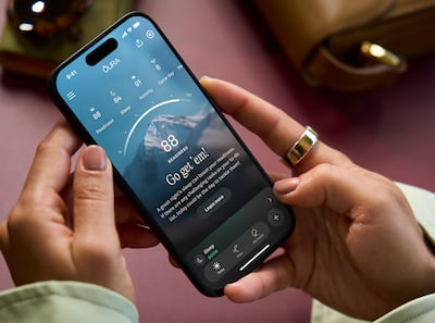 Oura Health introduced support for multiple rings on its app. Seen above is the titanium version of the Oura Ring 4. Photo: Oura