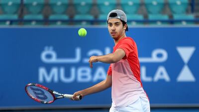 Ali Al Marzooqi regularly practises his game and works out every day. Delores Johnson / The National