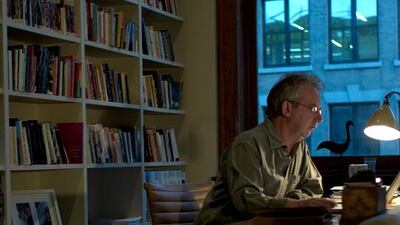 Author Peter Carey, two-time winner of the Booker Prize, takes most of his book inspirations from his homeland Australia, but he has lived in New York City for 25 years now. Courtesy Ashley Gilbertson / VII / Corbis