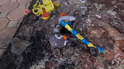 Nine people were at home when the fire broke out on Friday afternoon. Victor Besa for The National