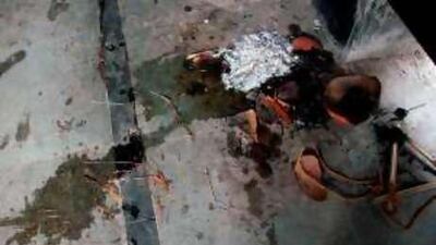 "For India the Mumbai attacks were the newest allocation in a long-running disbursement of terror": The remains of funeral rites at the Dadar Crematorium in Mumbai, Nov 30, 2008.