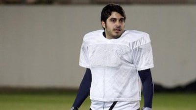 Khalid Al Qassemi, the UAE Falcons player.
