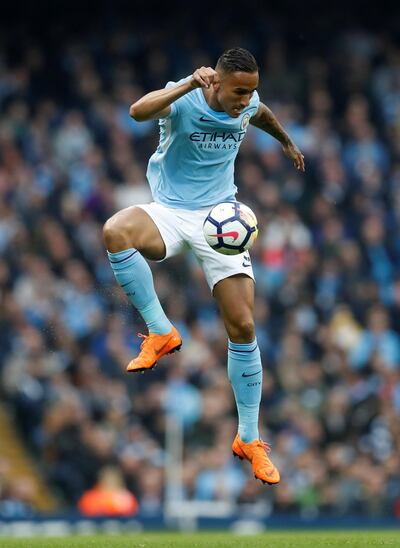 Danilo wants his Manchester City teammates to keep playing in the style that they have in the past. Russell Cheyne / Reuters