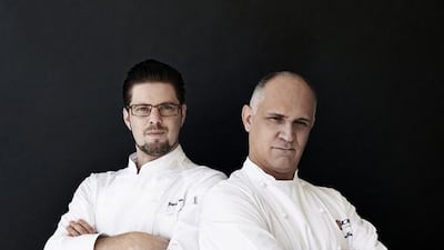 Herve Courtot of Nobu and Grégoire Berger of Ossiano, will combine forces to create the ultimate dining experience at Ossiano on Friday, March 10. Courtesy Atlantis, The Palm