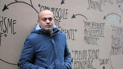 Author Hassan Blasim in London (Photo: Katja Bohm)