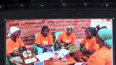 The Zayed Future Energy Prize awards ceremony as part of Abu Dhabi Sustainability Week. Chris Whiteoak / The National