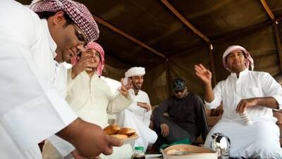 The men of Igrab want to expose tourists to the real Emirati culture.