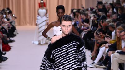 The Jean Paul Gaultier haute couture autumn/winter 2022-2023 show as part of Paris Fashion Week.