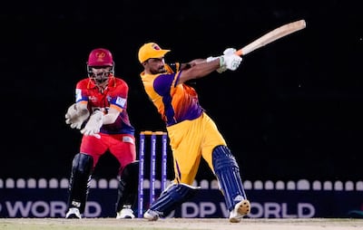 Luqman Faisal is a hard-hitting batter. Photo: ILT20